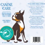 Canine care label